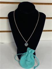 TIFFANY & CO. PLEASE RETURN TO NEW YORK NECKLACE 18